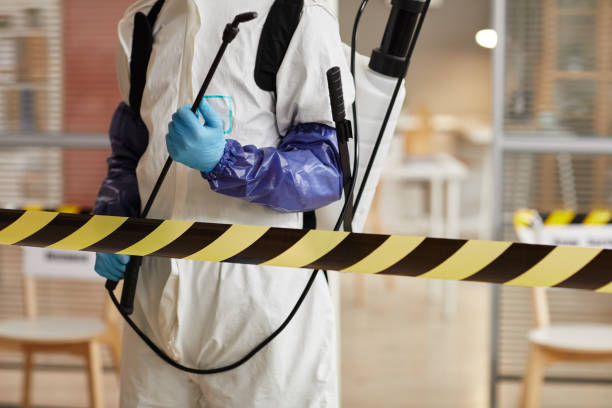 Professional Biohazard technician working in Ivanhoe, CA